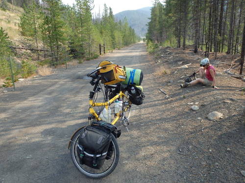 GDMBR: We stopped for a mid-morning snack.